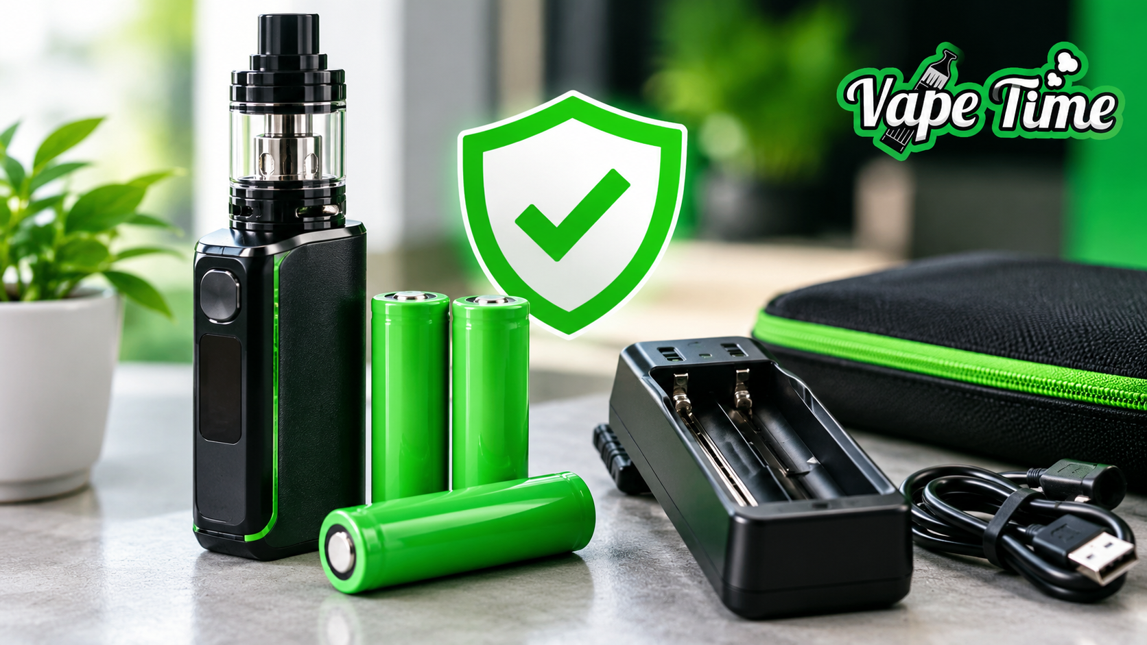 Vape Time Battery Safety Setup